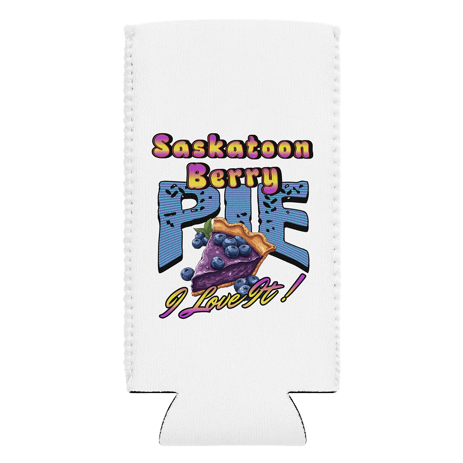 Saskatoon Berry Pie I Love It Bliss Coozie Can Cooler product image (1)