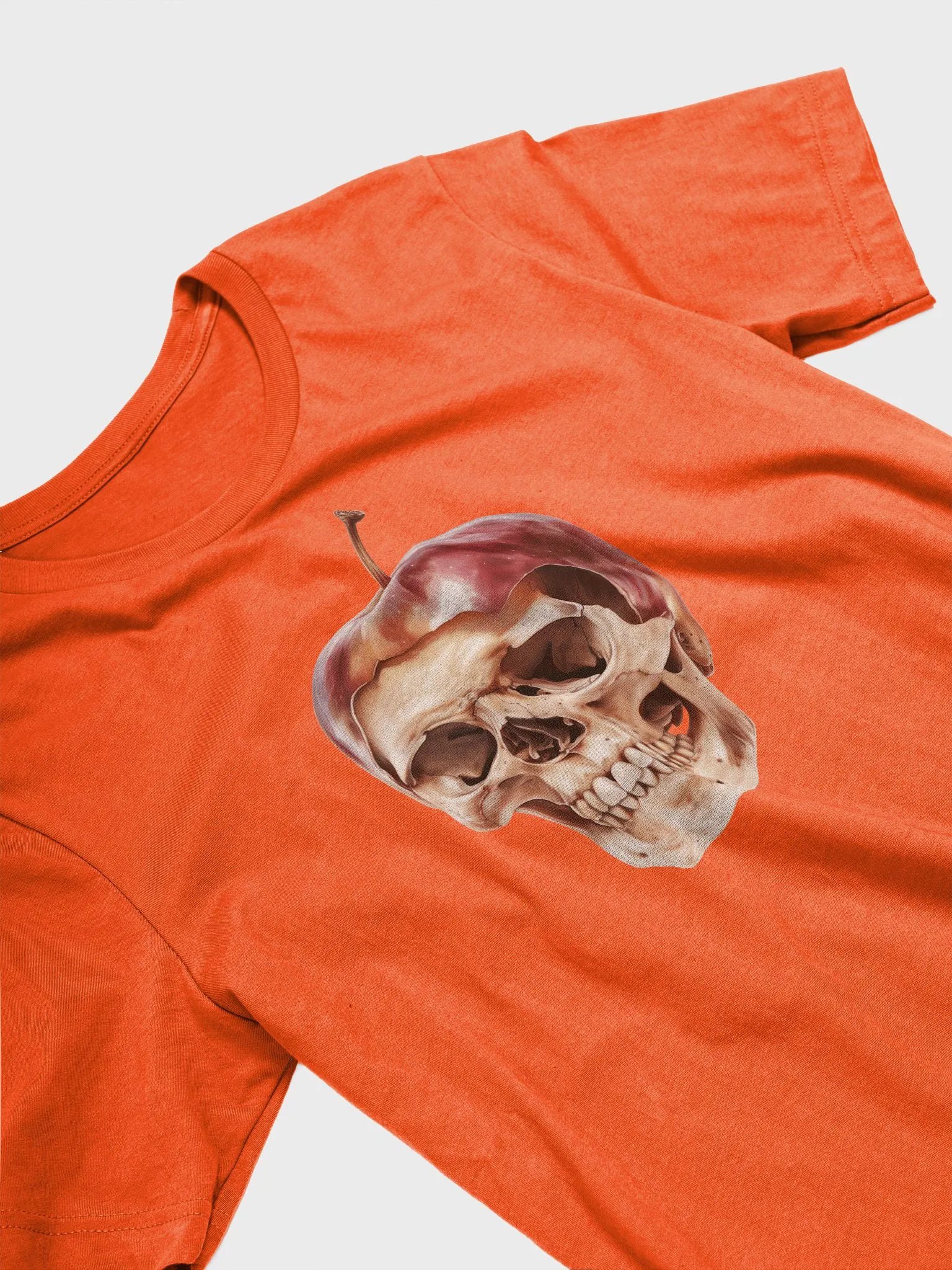 Surreal Apple Skull T-Shirt product image (4)