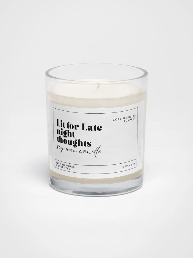 Unscented Candles