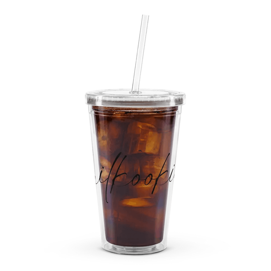 Milkookie Double Wall Clear Plastic Tumbler product image (7)