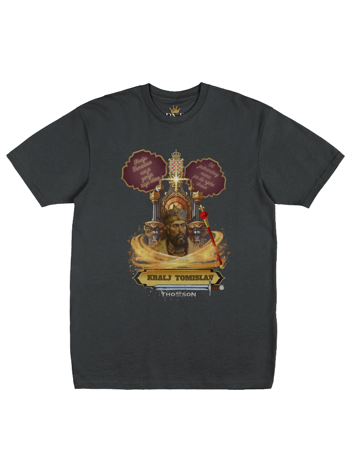 Crowned Patriot Men's Tee Thompson Kralj Tomislav product image (2)