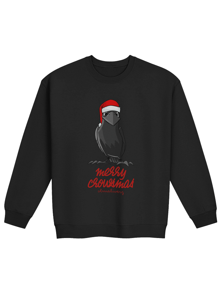 merry crowsmas - sweatshirt product image (1)