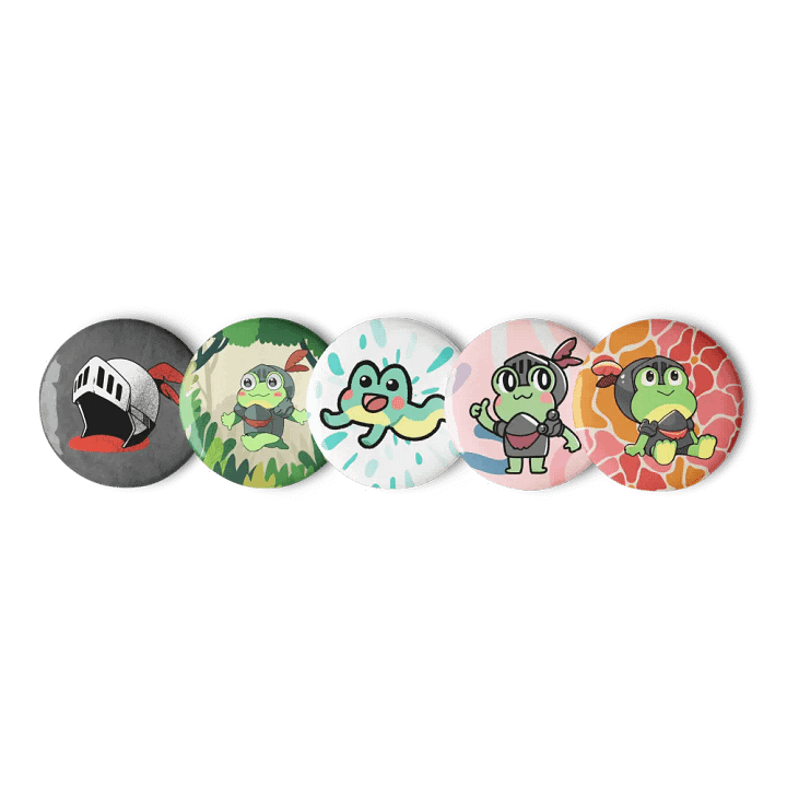 Croak Pin Set #001 product image (2)