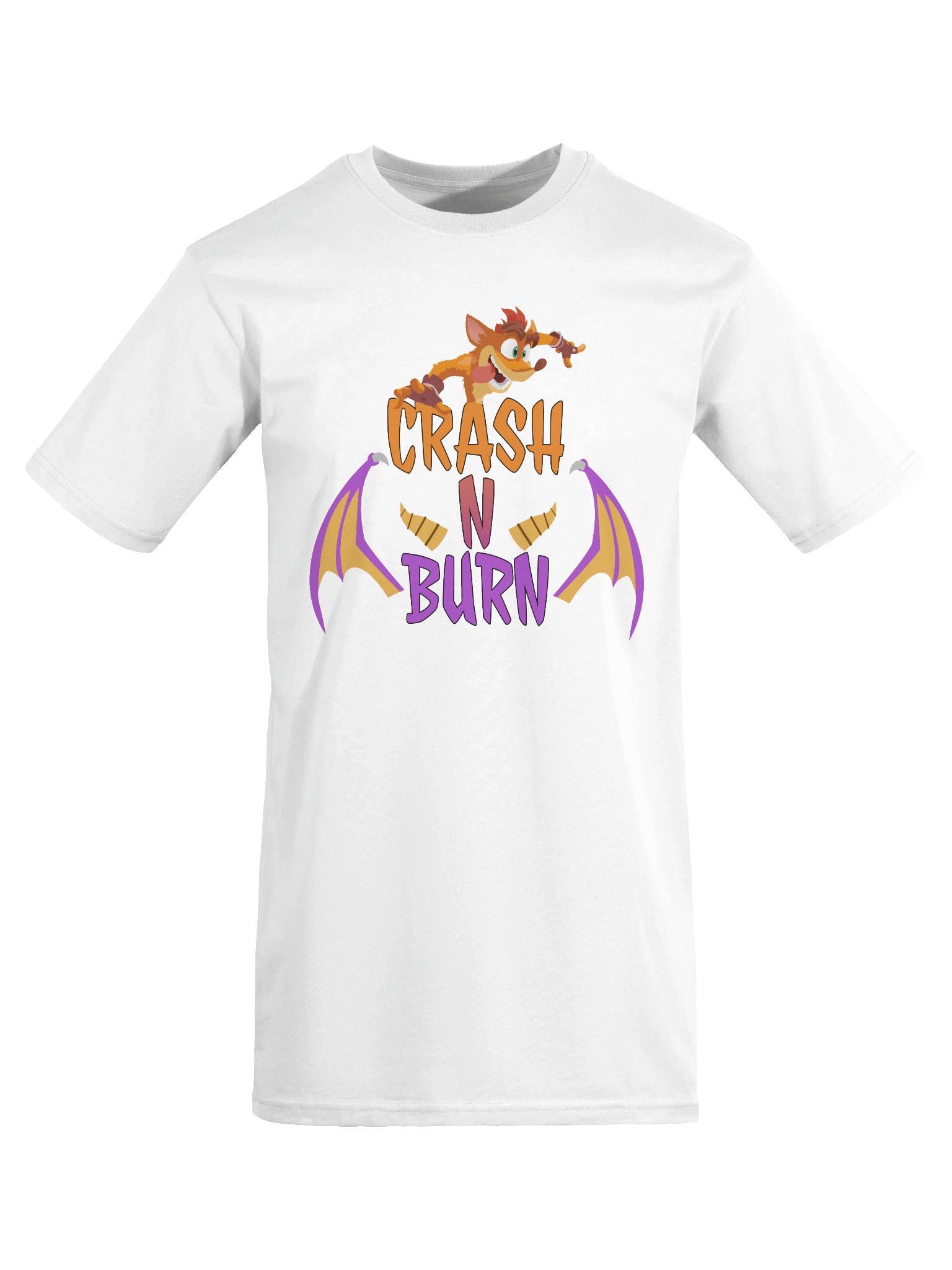 Crash N' Burn T-Shirt Front Design product image (45)