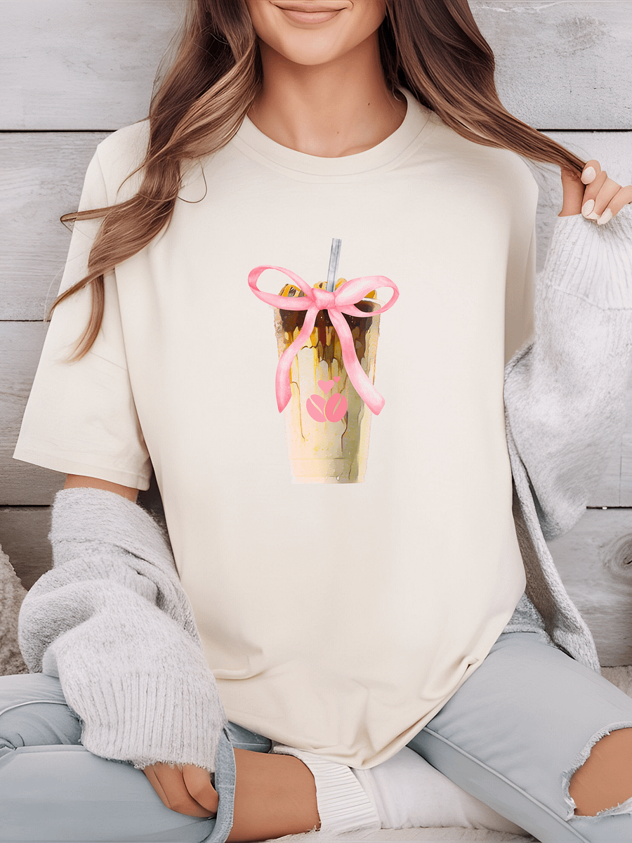 Autumn Iced Coffee T-Shirt (Homemade) product image (5)