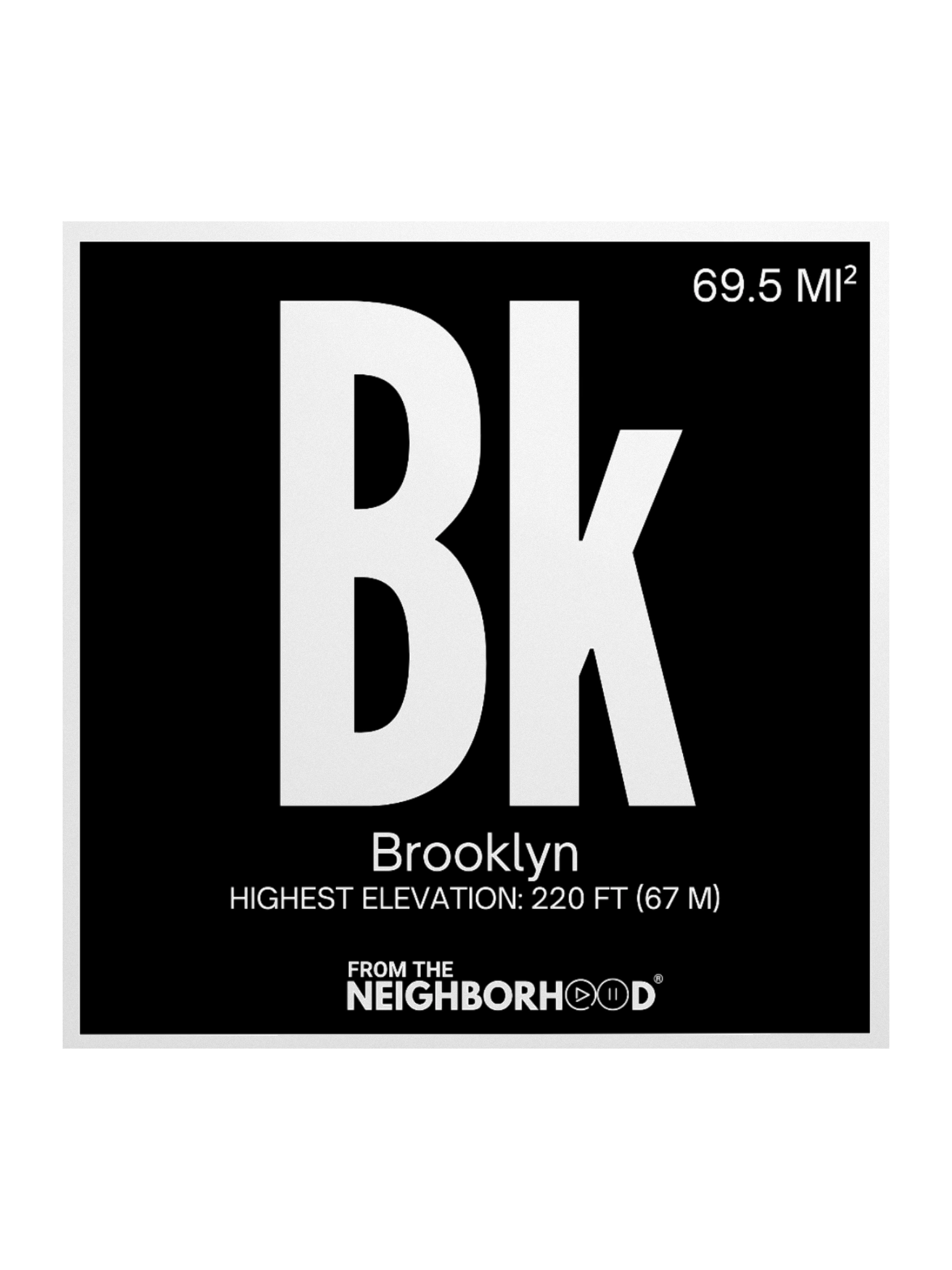 Brooklyn Element : Sticker product image (4)