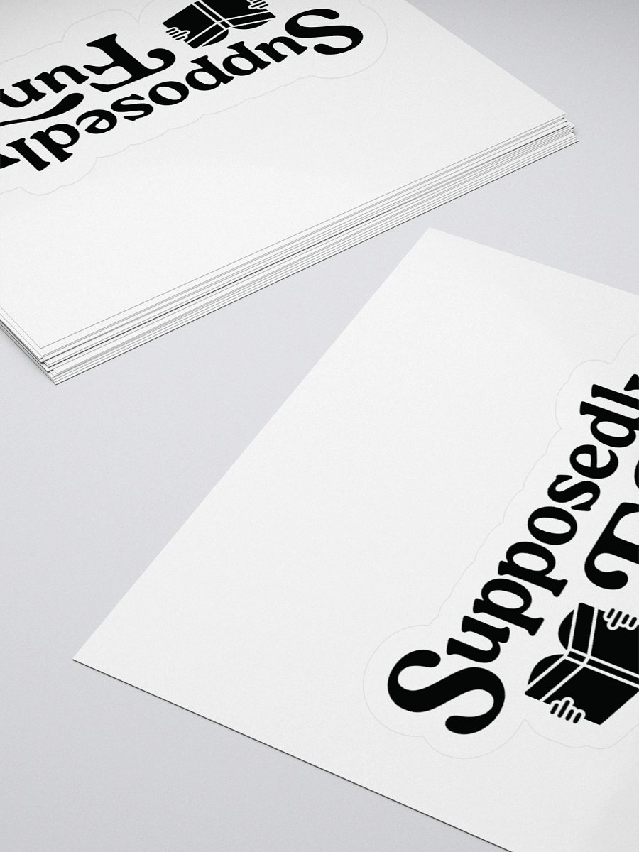 Supposedly Fun Sticker product image (13)