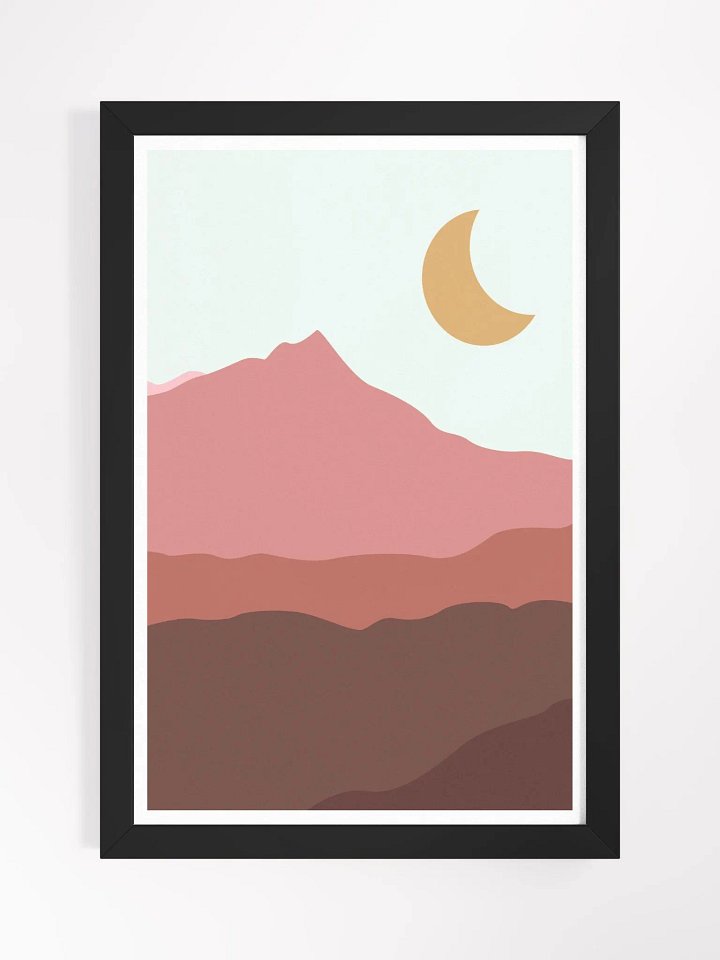 Crescent Hills Framed Art Poster product image (4)