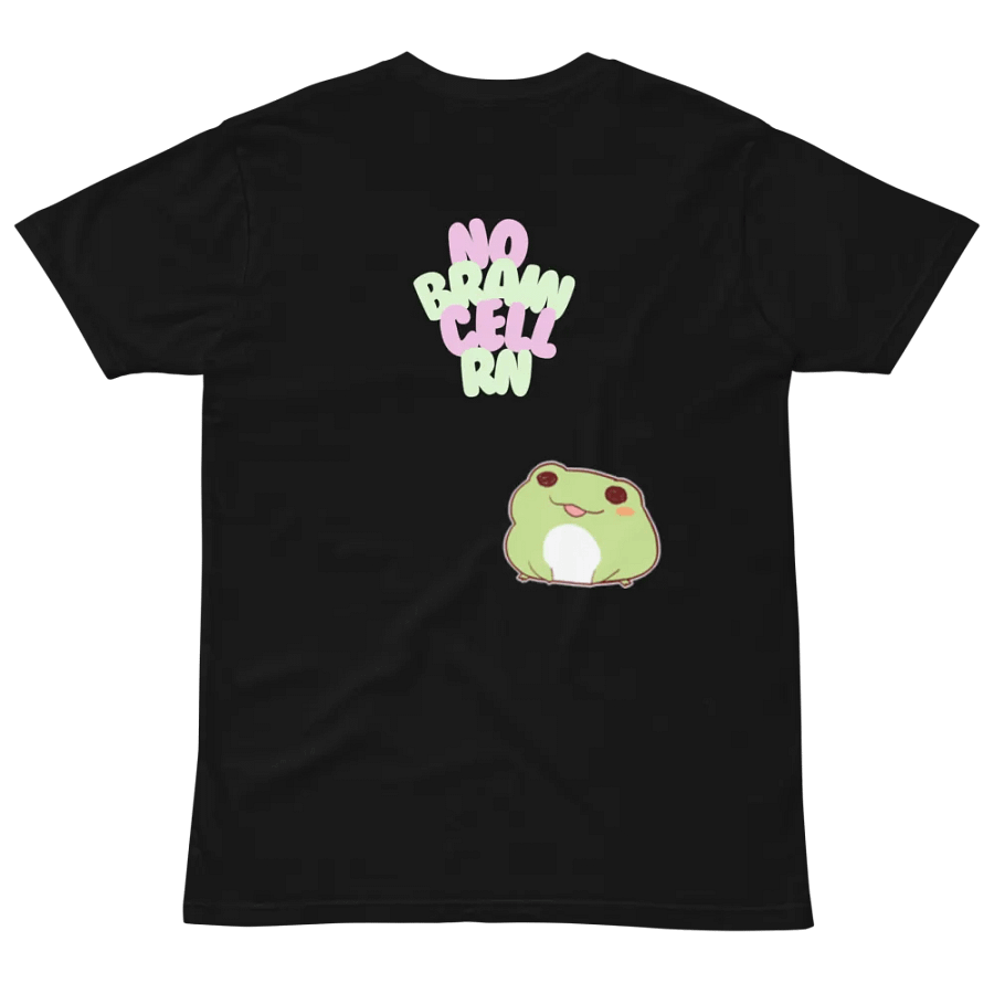 no brain cell rn frog t shirt product image (16)