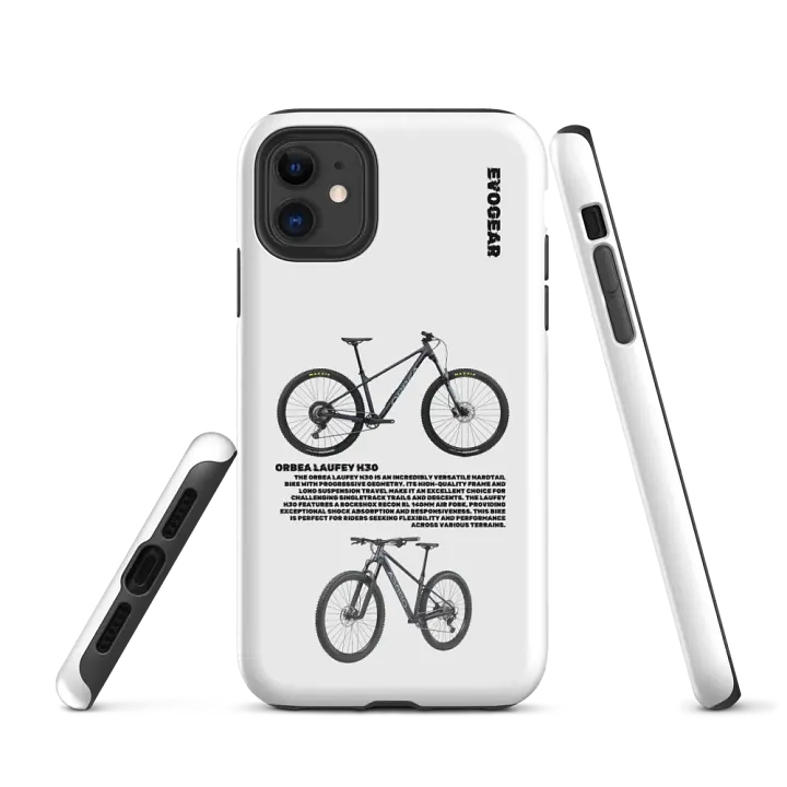 White Orbea Laufey H30 iPhone Case product image (1)