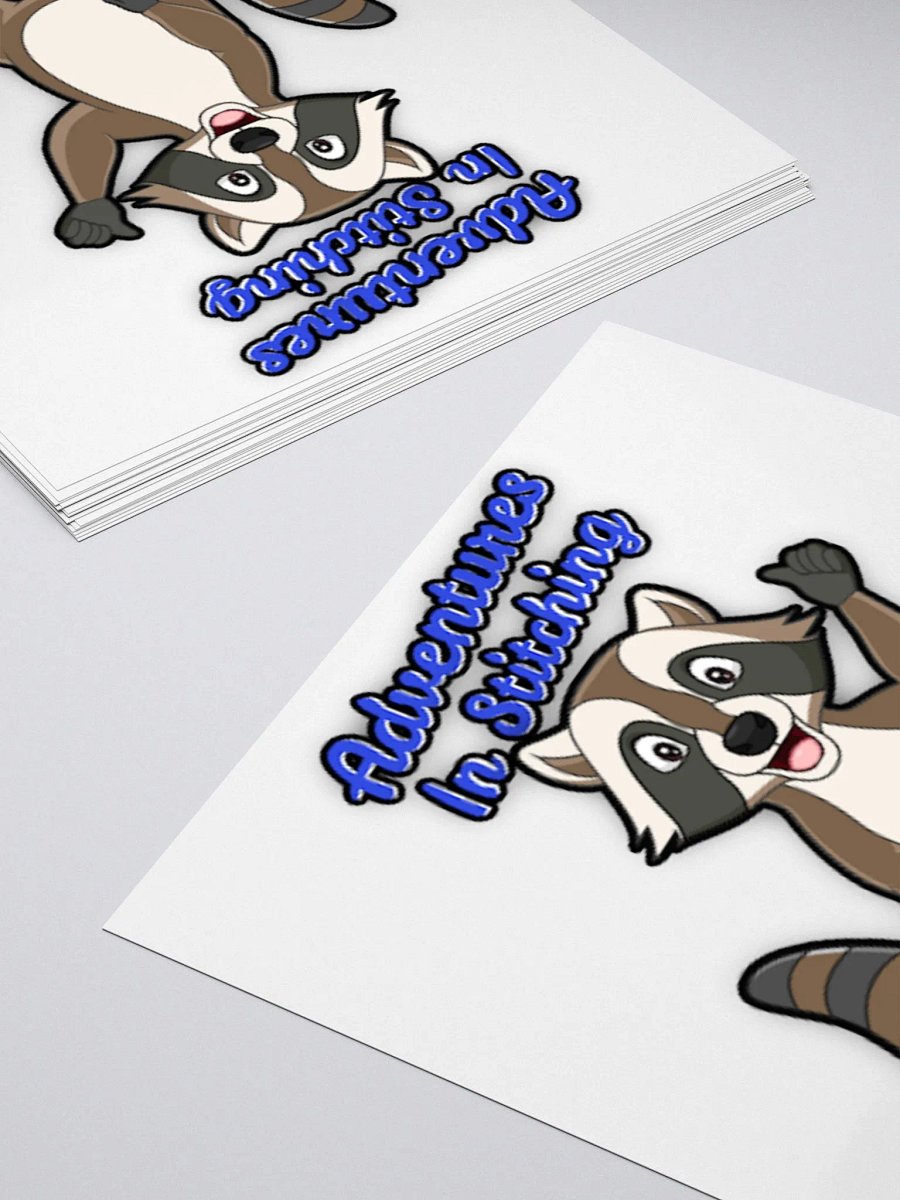 Adventures in Stitching Logo Stickers product image (3)