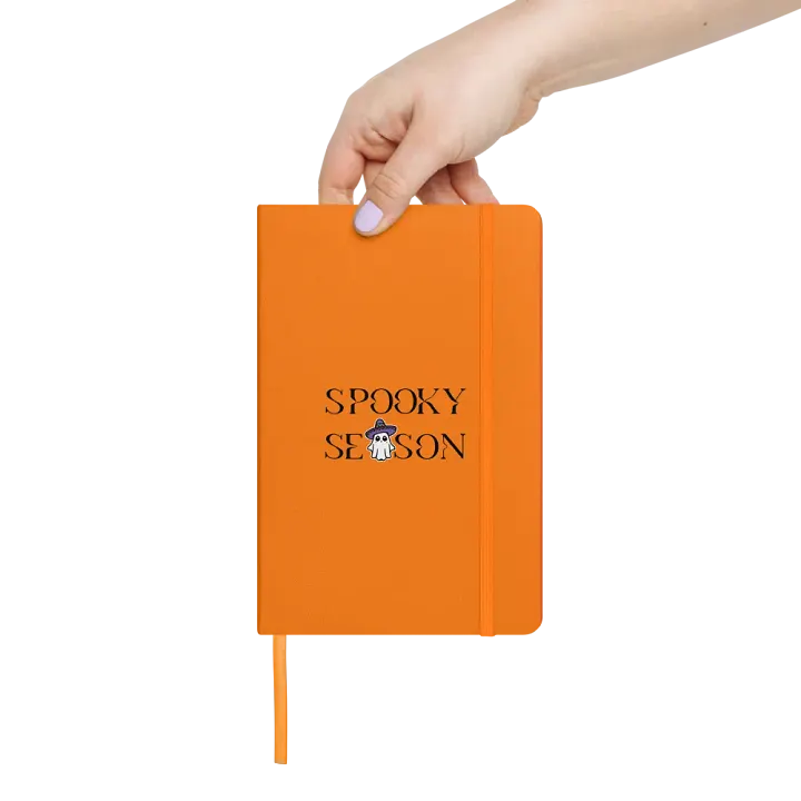 Spooky Season Sombrero Ghost Hardcover Bound Lined Notebook product image (2)