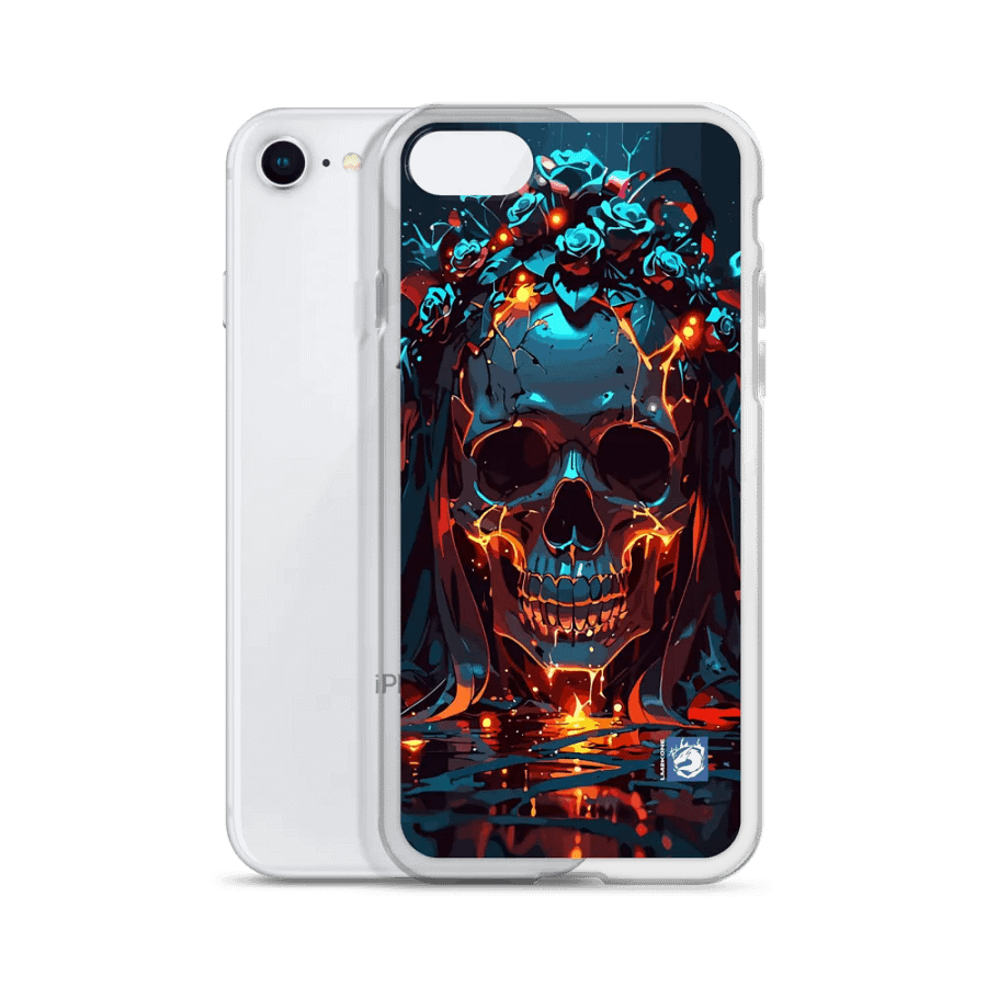 Luminous Dark Skull iPhone Case product image (2)