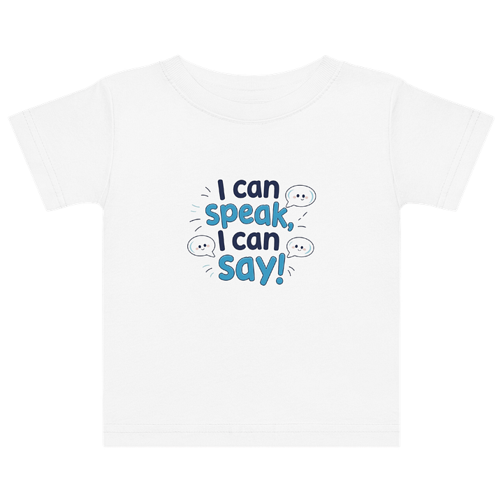 I can speak, I can say Inspiring Baby Jersey T-Shirt product image (5)