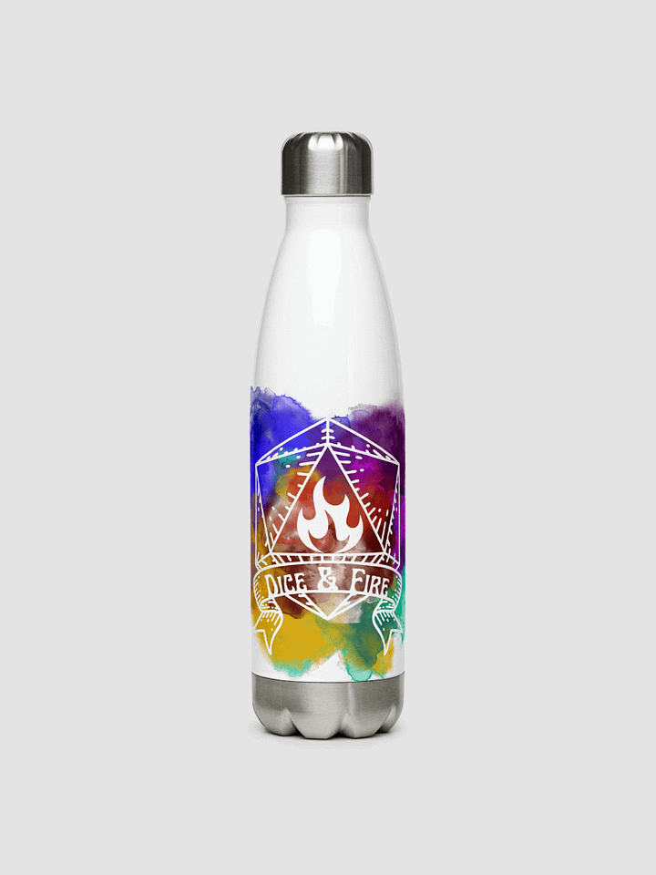 Dice and Fire Water Bottle product image (1)