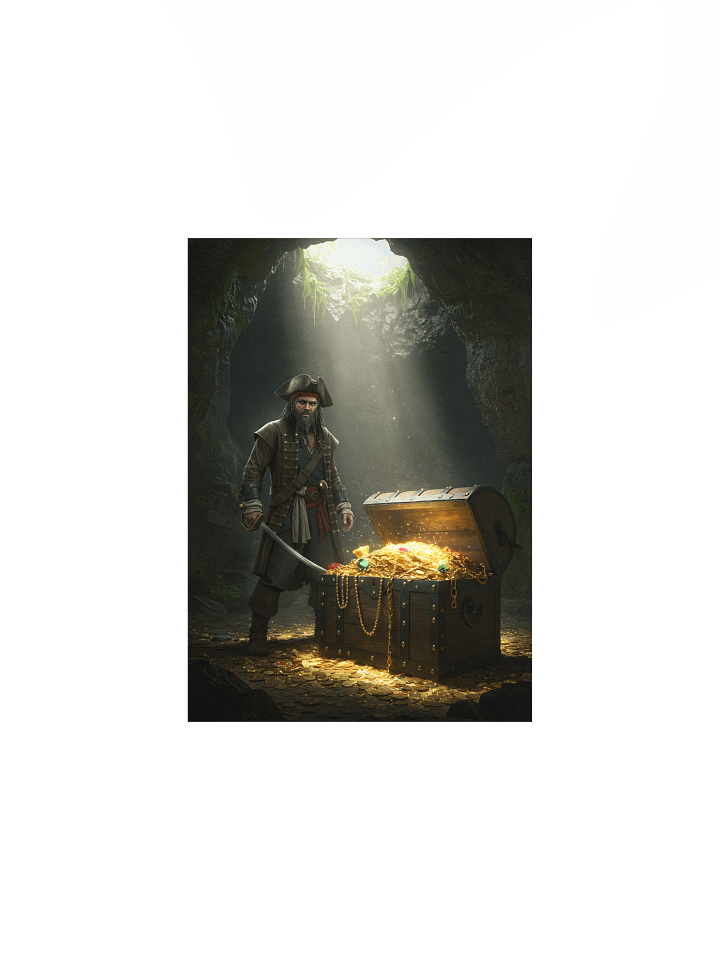 Captain’s Fortune: The Cave of Riches Poster product image (1)