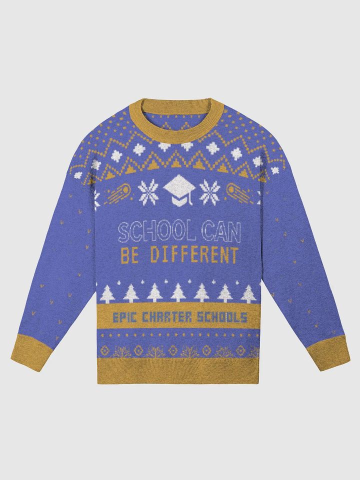 Epic Winter Vibes Knitted Sweater product image (3)