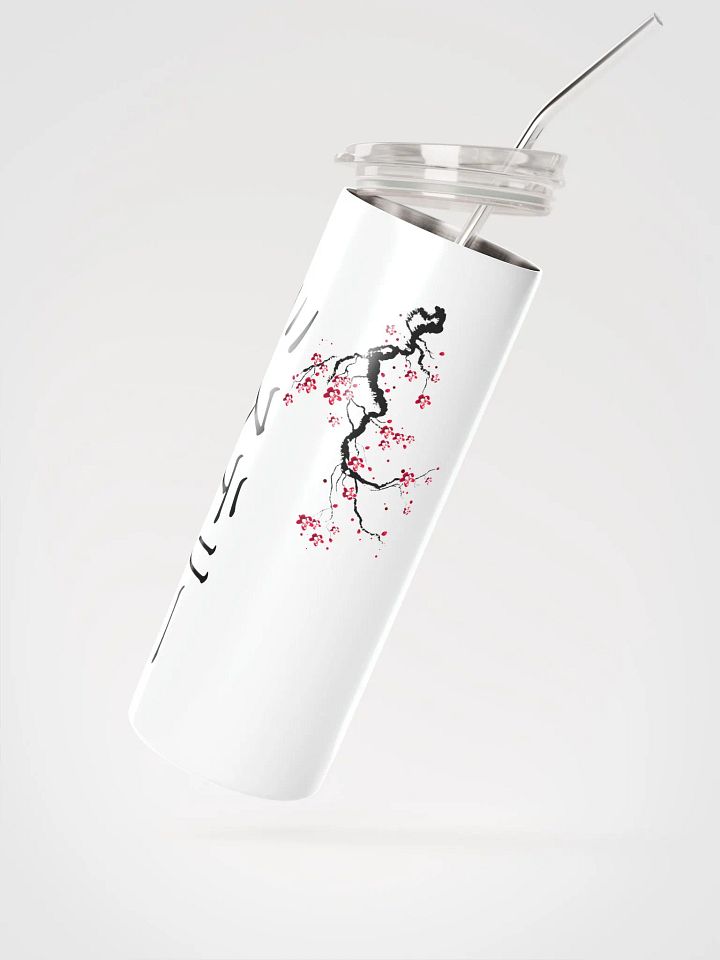 Eco-Friendly Stainless Steel Tumbler with Reusable Straw product image (2)