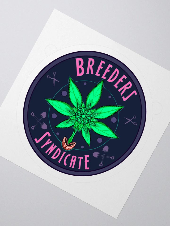 Breeders Syndicate Older Logo Stickers - 3 Sizes product image (4)