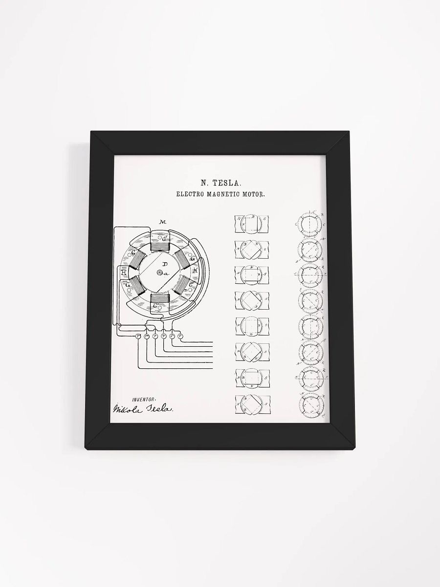Tesla – Electro Magnetic Motor (AC Motor) product image (1)