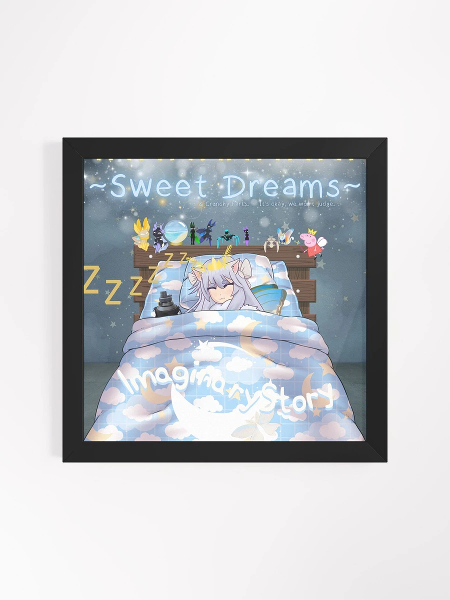 🌙☁️ImaginaryStory Sweet Dreams Framed Poster☁️🌙 product image (1)