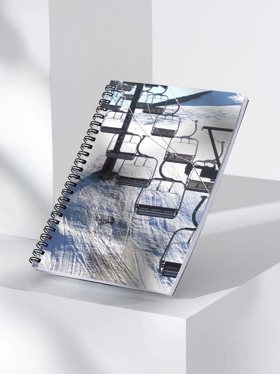 Ski Lift Spiral Notebook product image (3)