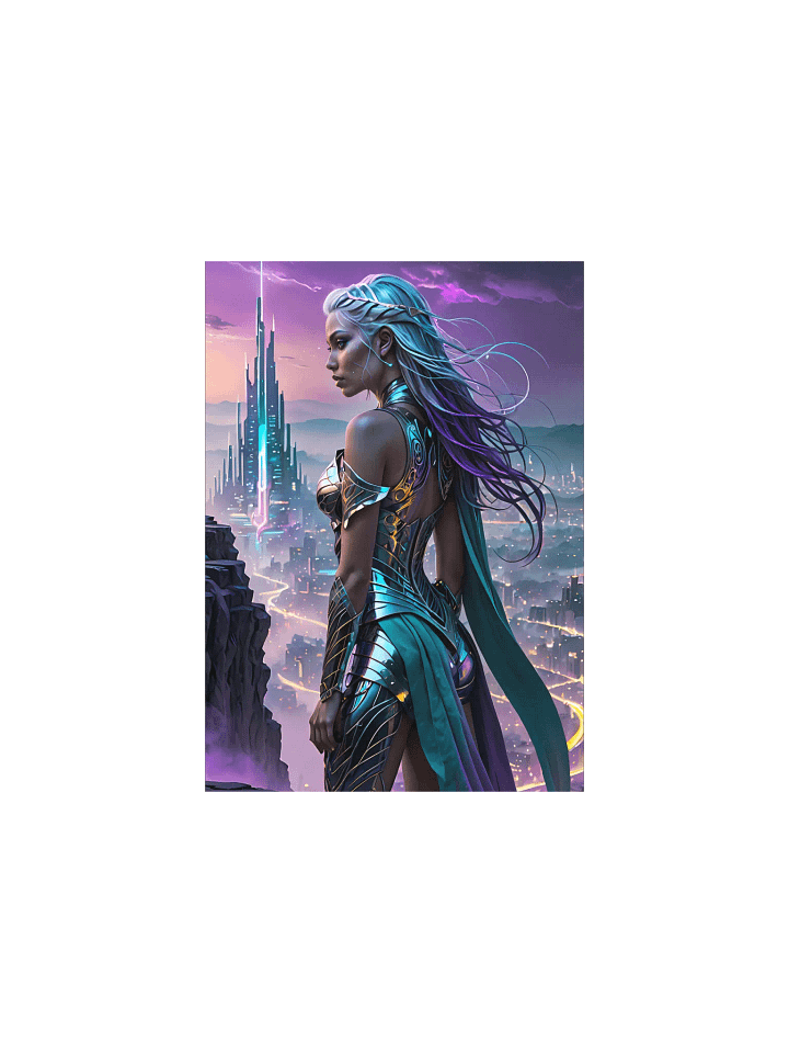 Fantasy City Overlook Poster product image (5)