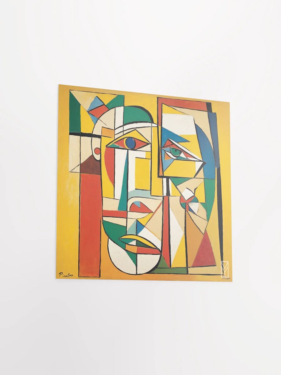 Poster Vivid Persona in Cubist Lines product image (3)