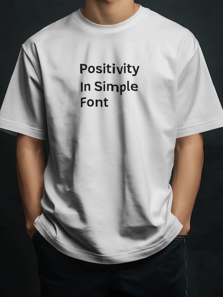 Positivity Supreme Comfort Unisex T-Shirt product image (1)