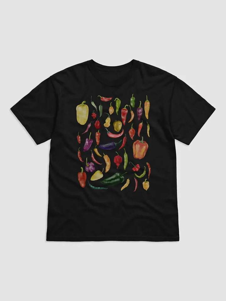 Chili Pepper Collage Adult T-Shirt product image (1)