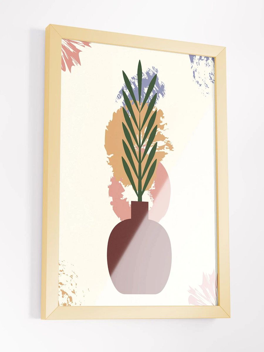 Elegant Vase of Serenity Matte Poster product image (18)