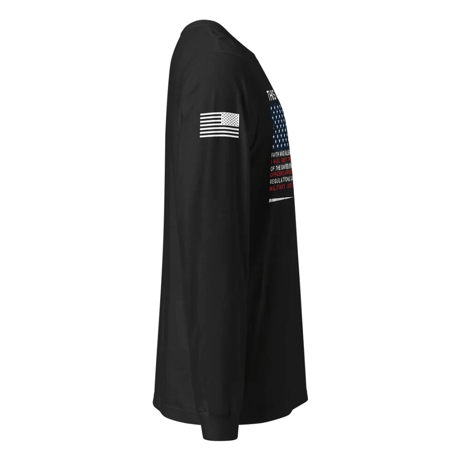 Veteran Oath Long Sleeve product image (3)