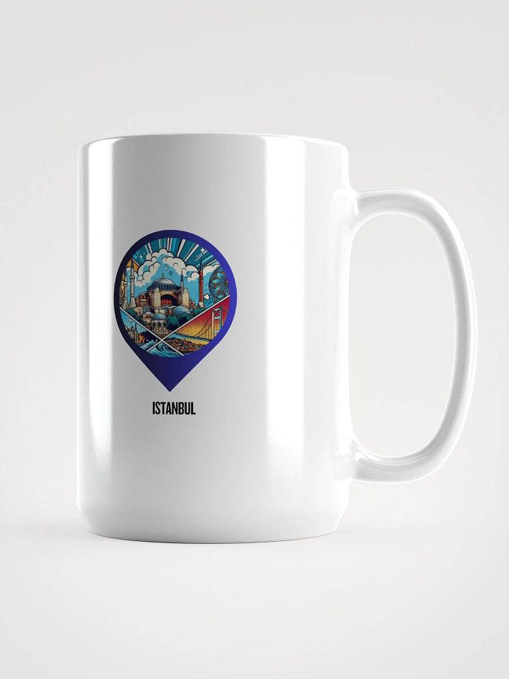 Cityscape Pin Mug | Ai design Istanbul city product image (1)