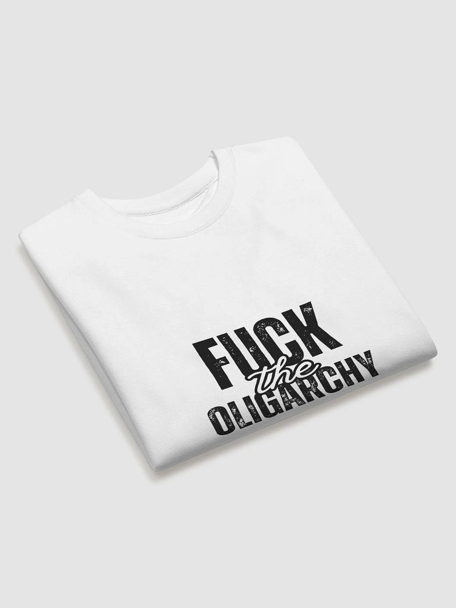 Fuck the Oligarchy Premium Sweatshirt (lighter colors) product image (3)