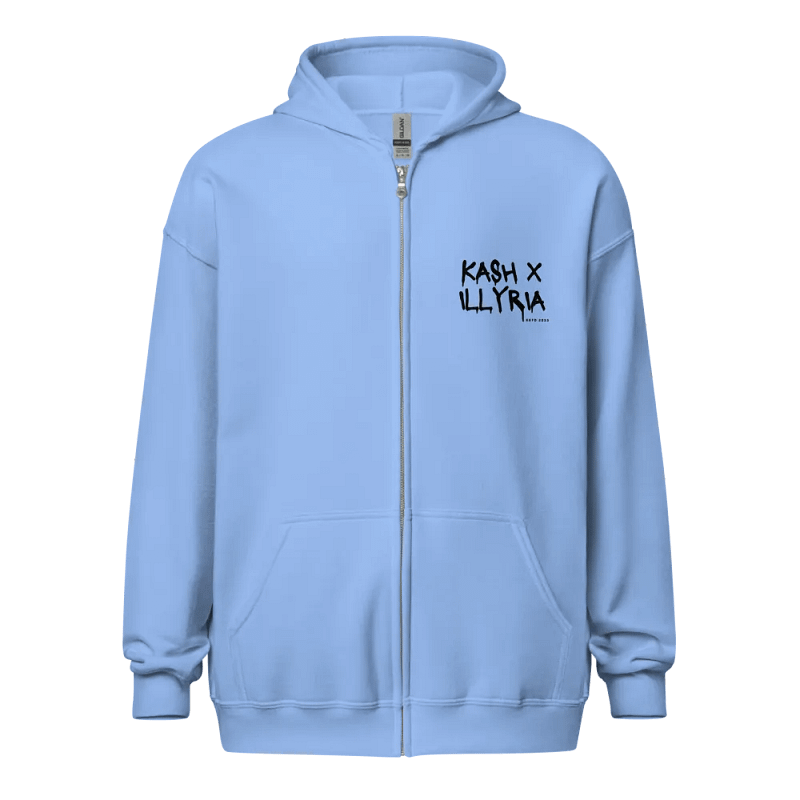 Graffiti Established Zip Down Hoodie