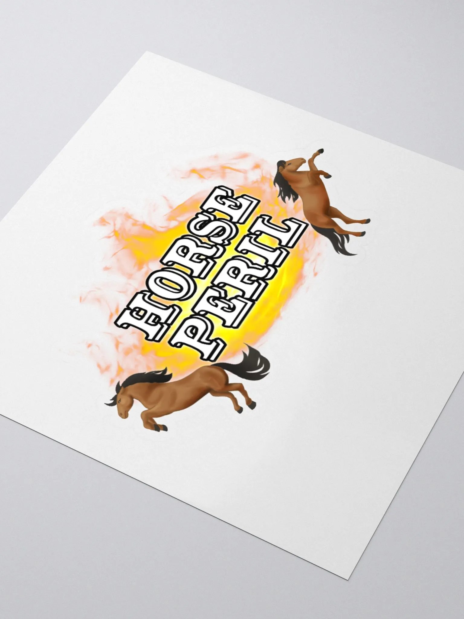 HORSE PERIL sticker product image (3)