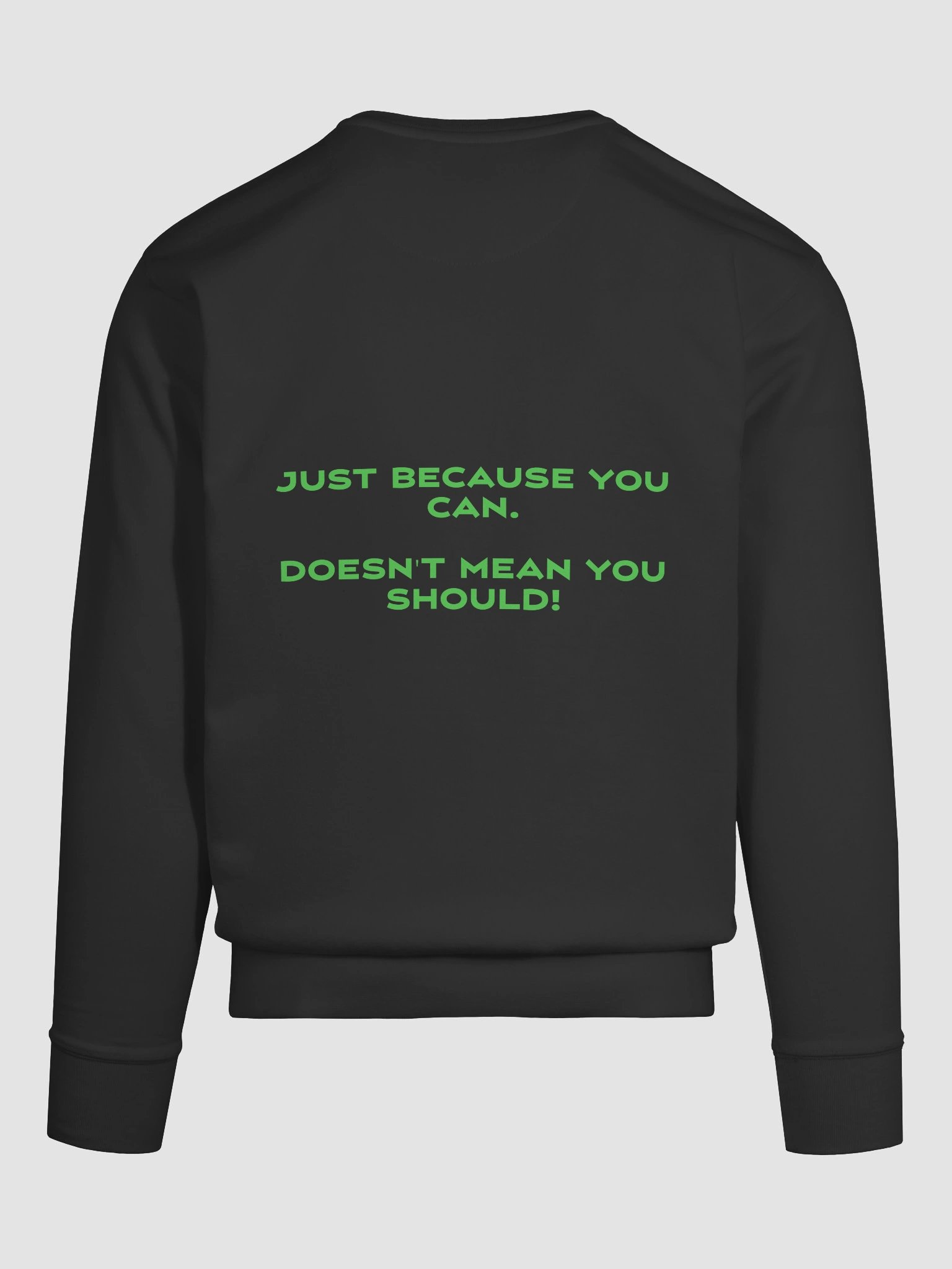 Bold Green Statement Sweatshirt product image (104)