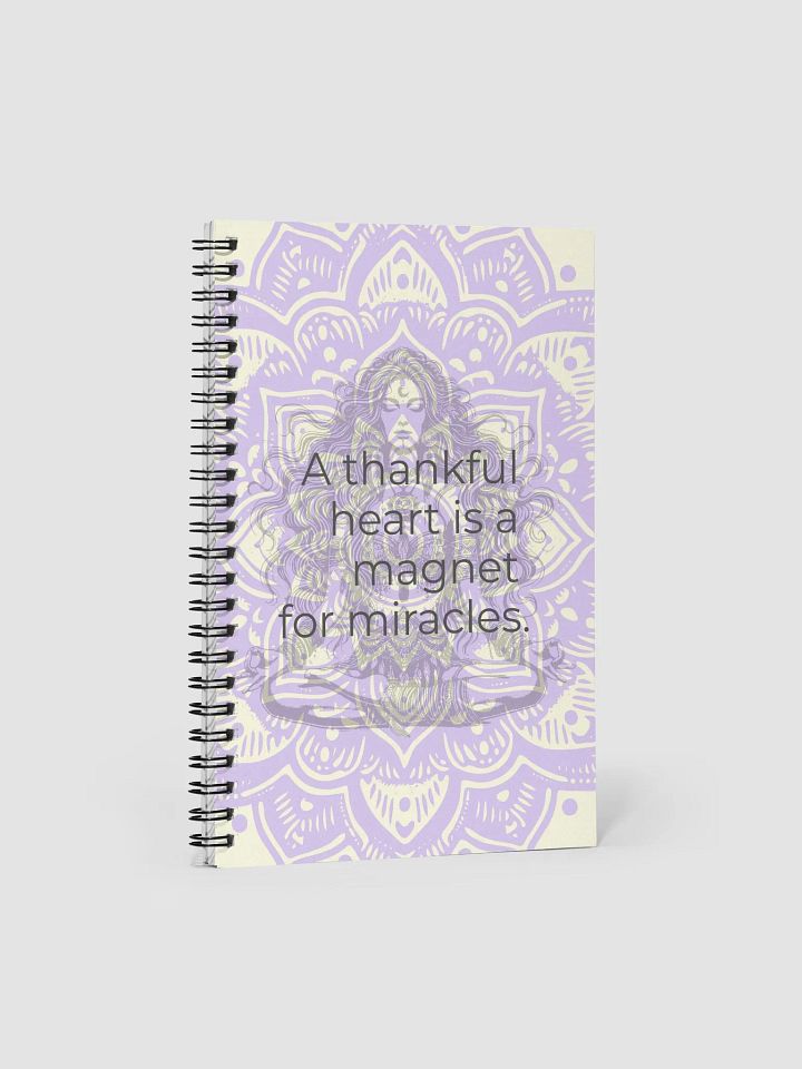 Daily Gratitude Spiral Notebook – Unlock the Power of Scripting to Attract Miracles product image (1)