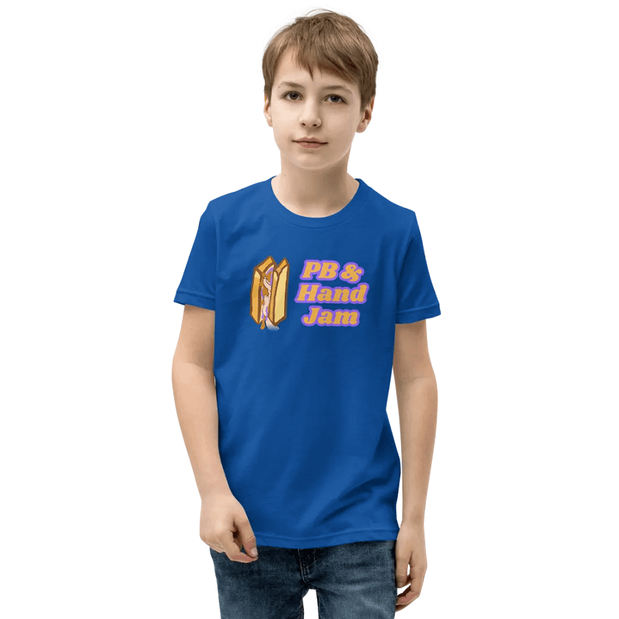 PB & Hand Jam - Youth Climbing T-Shirt product image (41)