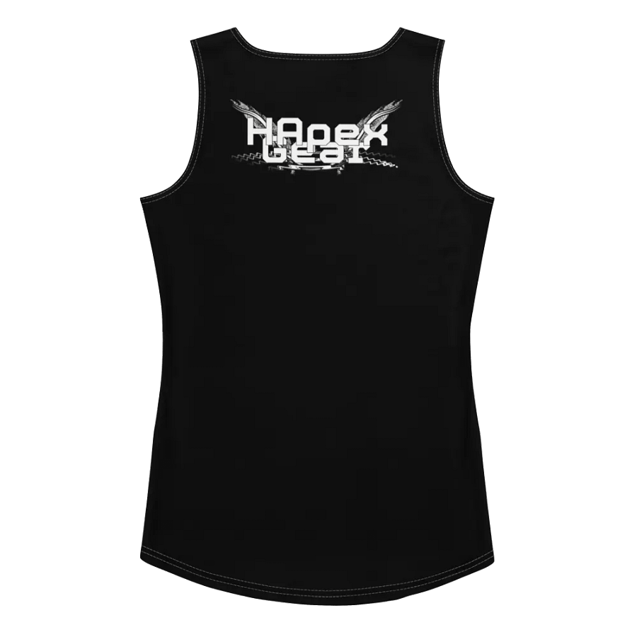Women's Tank Top - Black - White HApex Gear White Logo product image (9)