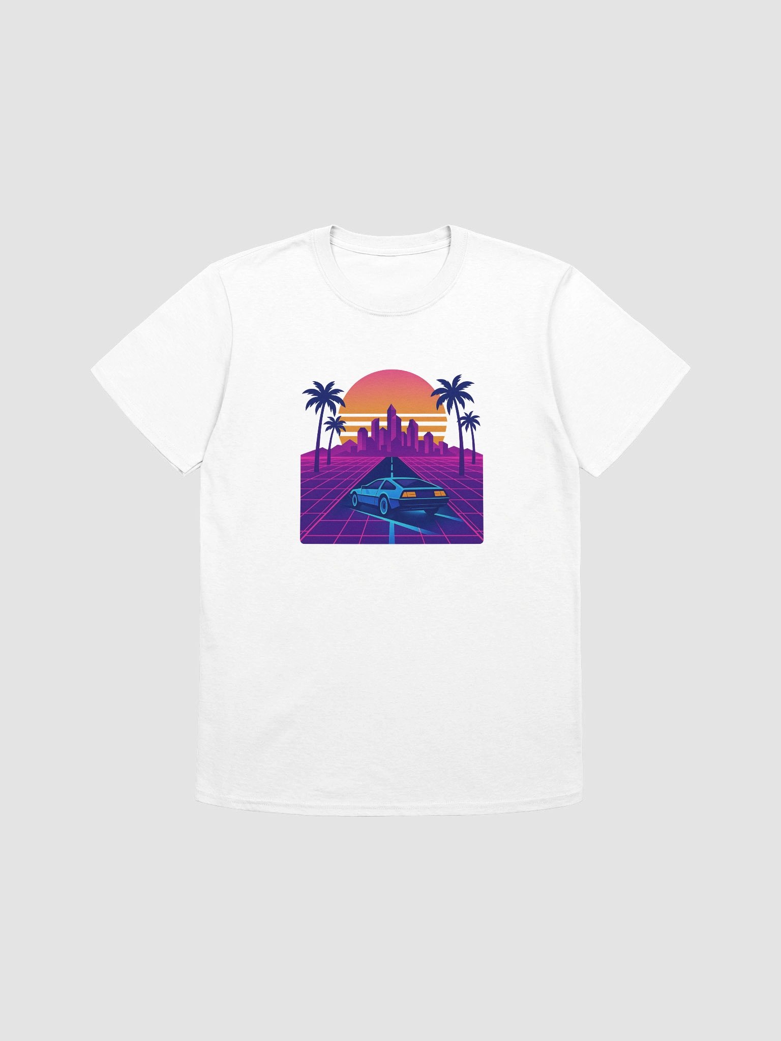 Neon Drive Unisex T-Shirt product image (7)
