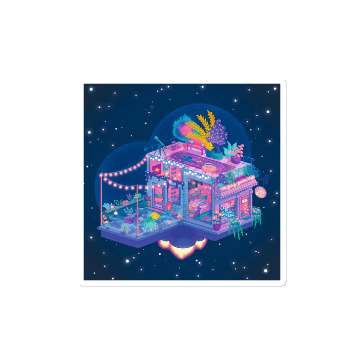 Galaxy Garden Cafe - Magnet product image (2)