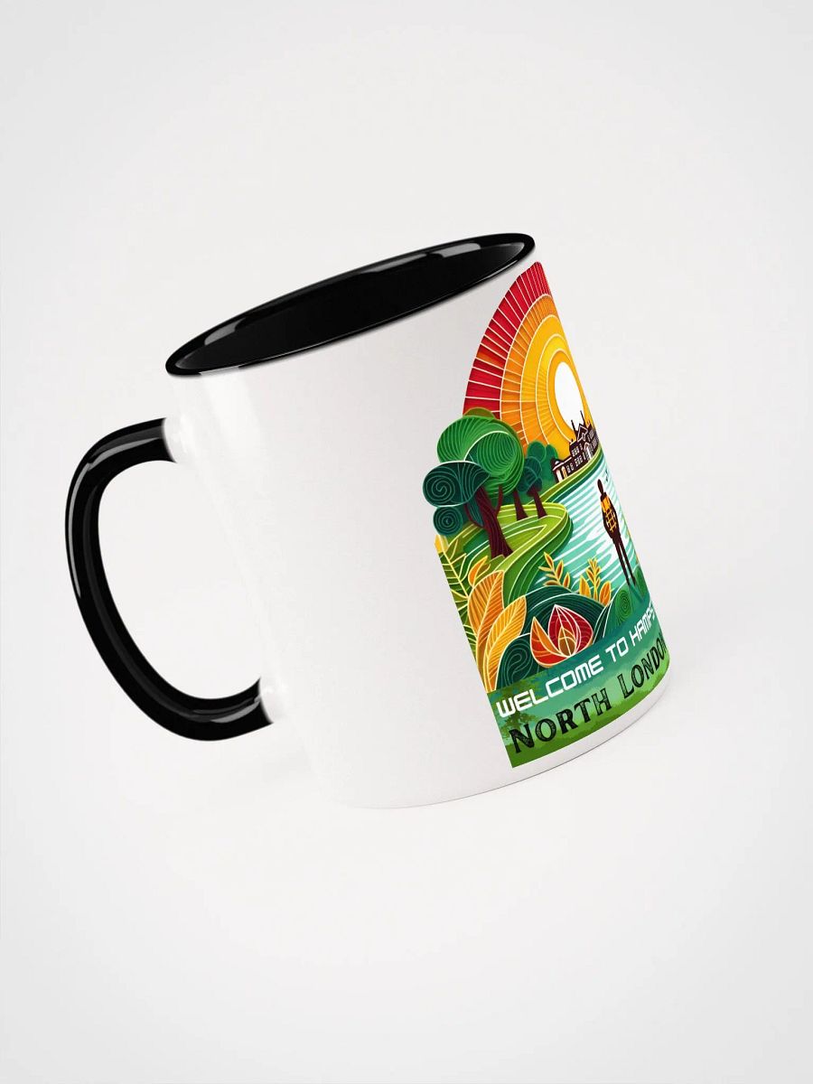 Hampstead Heath Retro Travel Poster Ceramic Mug product image (3)
