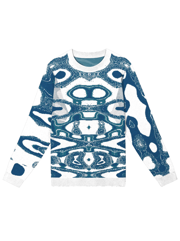 Blue Vortex | Knitted Crewneck product image (1)