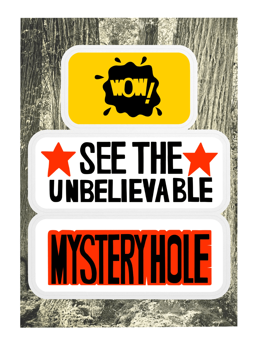 Wow! Mystery Hole sticker product image (3)