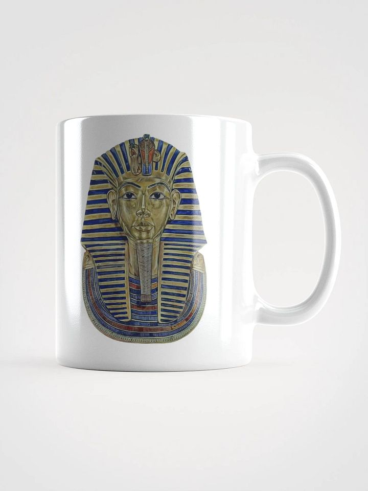 Tutankhamun Mask Mug (White) product image (1)