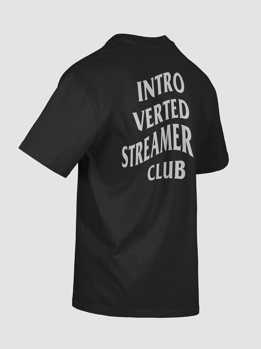 Introverted Streamer Club "B&W" Oversized Tee product image (8)