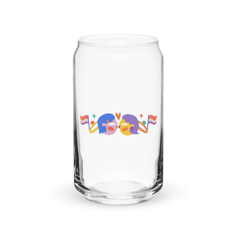 Lez Vibes Can-Shaped Glass Set product image (2)
