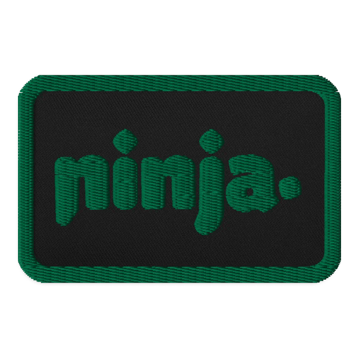 Ninja Patch: Green and Black product image (1)