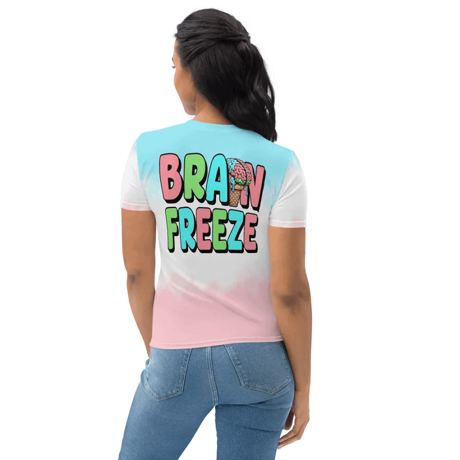 Brain Freeze Women's Crew Neck T-Shirt product image (7)